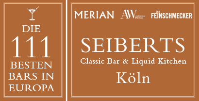 SEIBERTS unter den 111 besten Bars in Europa