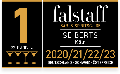 falstaff Bar- & Spiritsguide 2020/21/22/23: Platz 1 - 97 Punkte - 4 Falstaff Gläser