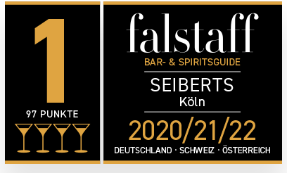falstaff Bar- & Spiritsguide 2020/21/22: Platz 1 - 97 Punkte - 4 Falstaff Gläser